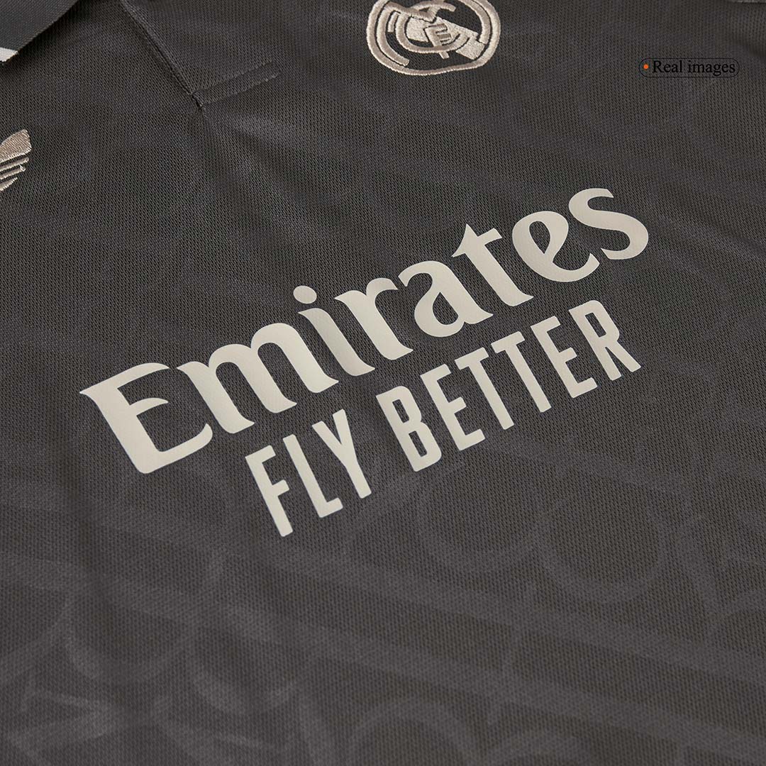 Real Madrid Third Away Kids Soccer Jerseys Kit 2024/25