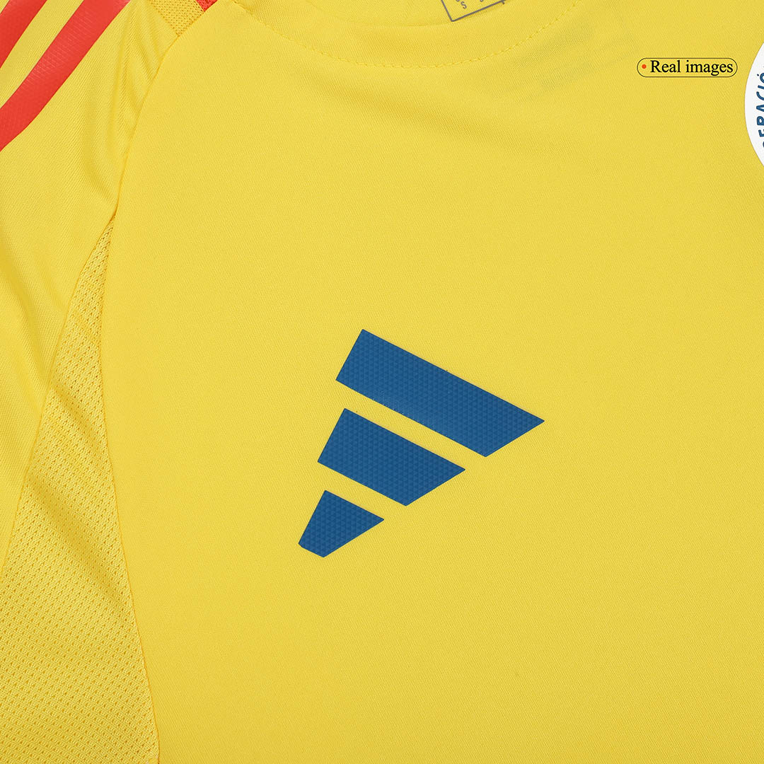 Colombia Home Authentic Soccer Jersey Copa America 2024