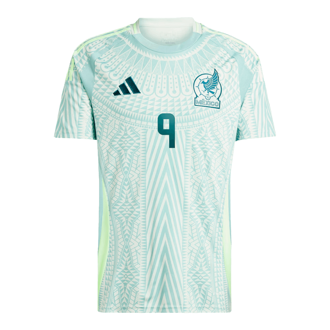 RAÚL #9 Mexico Away Soccer Jersey Copa America 2024