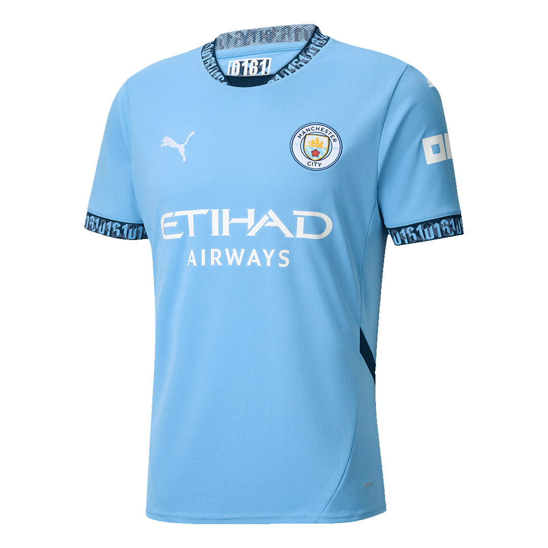 FODEN #47 Manchester City Home Soccer Jersey 2024/25 – UCL