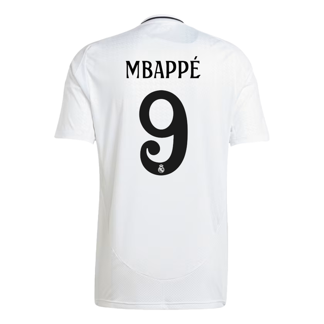 MBAPPÉ #9 Real Madrid Home Soccer Jersey 2024/25