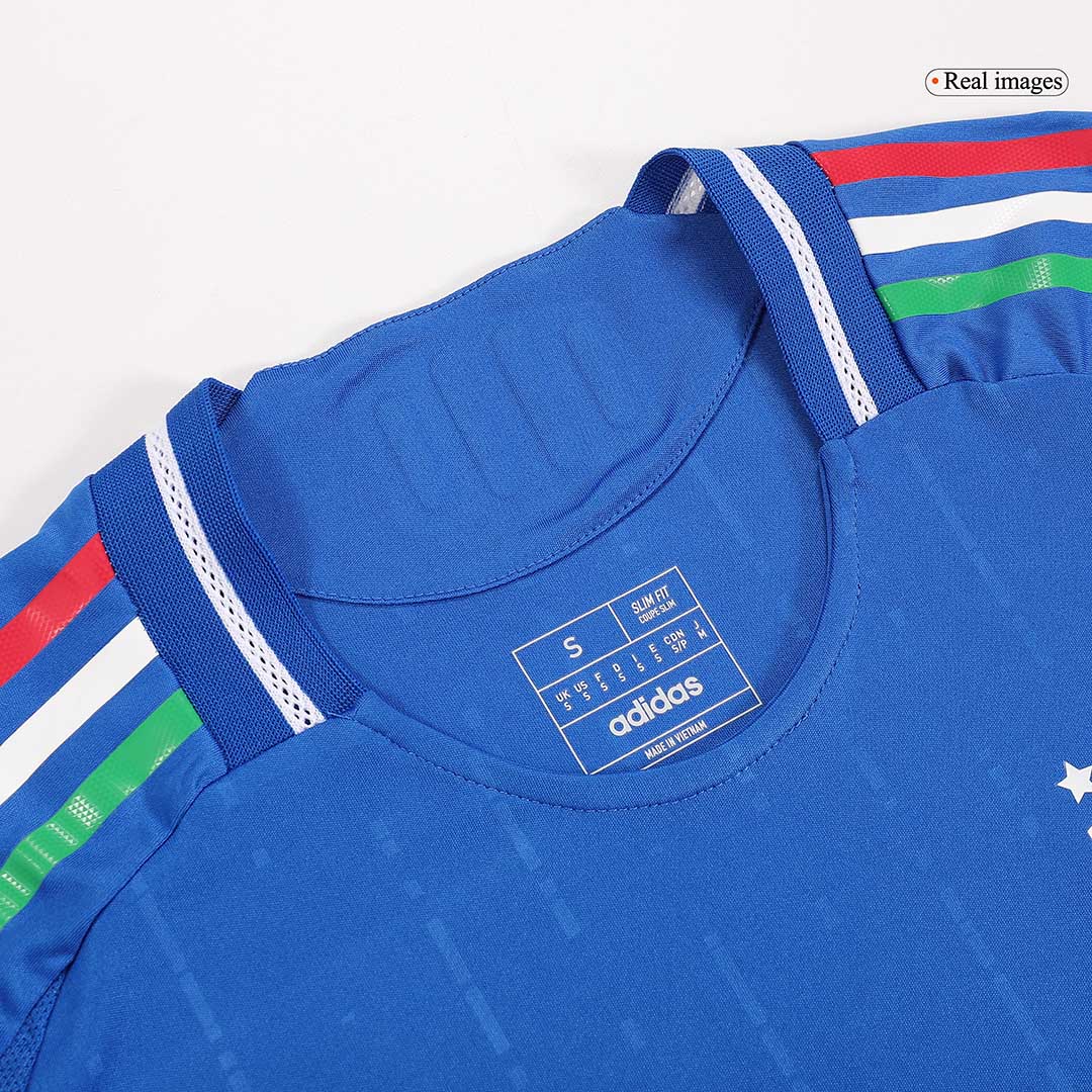 Italy Home Authentic Soccer Jersey EURO 2024