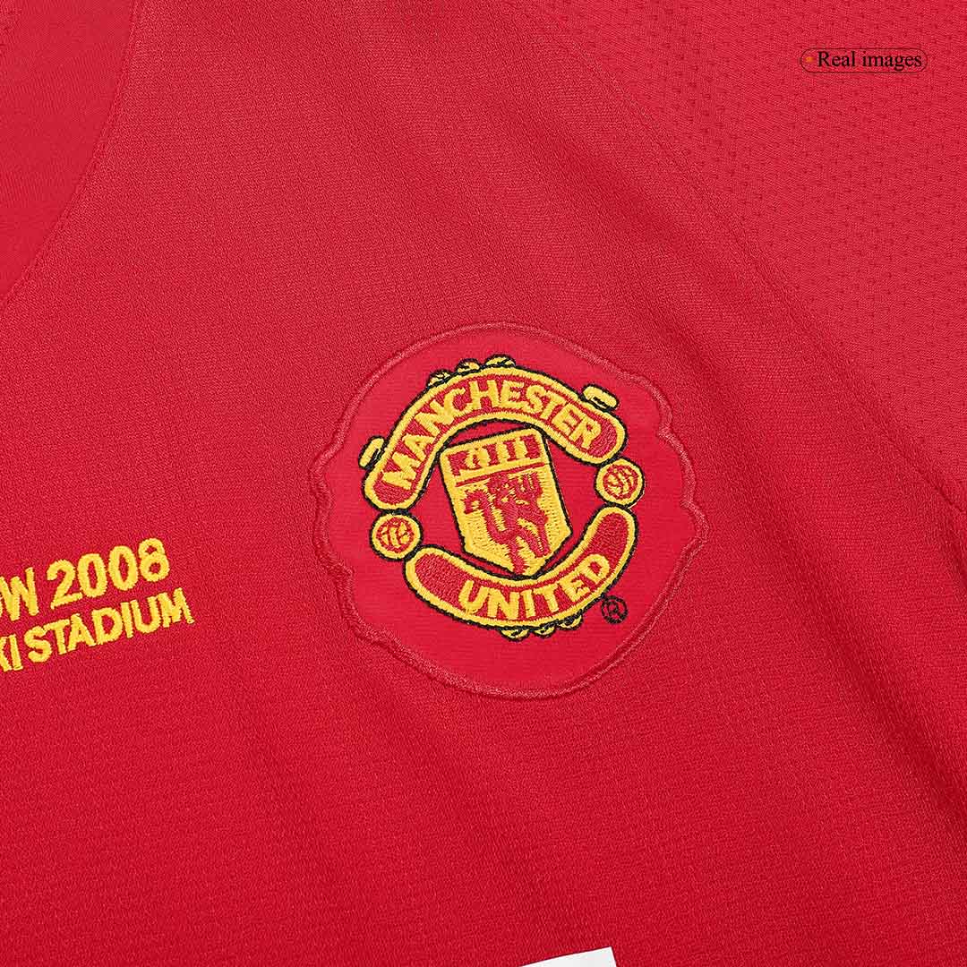 Vintage Soccer Jersey Manchester United Home 2007/08 – UCL Final